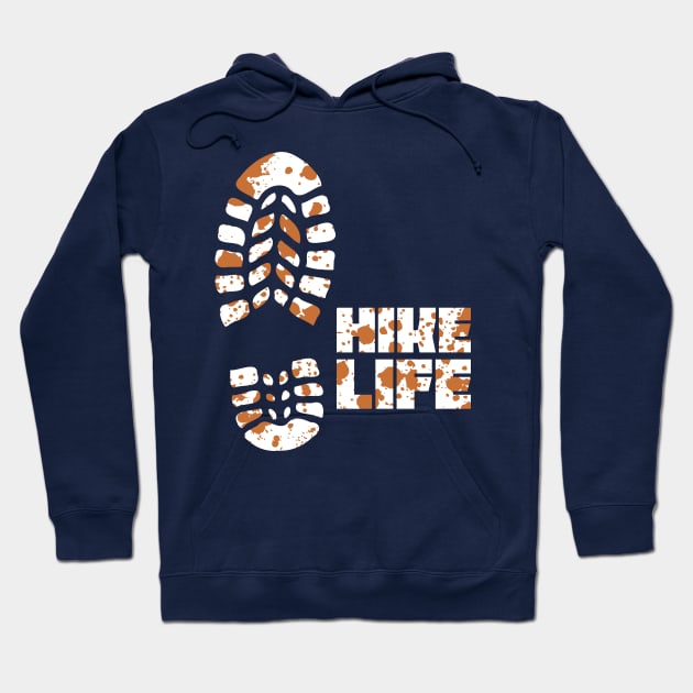 Hike Life Mud Edition Hoodie by StckrMe